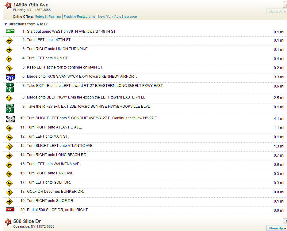 direction in details